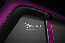 Дефлекторы Vinguru для окон Toyota Hilux VII пикап 2005-2011