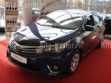 Дефлекторы SIM для окон Toyota Corolla E180/E170 2013-2019