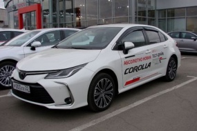 Дефлекторы SIM для окон Toyota Corolla E210 седан 2018-2021