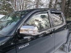 Дефлекторы SIM для окон Toyota Hilux VII 2012-2015